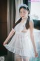 DJAWA Photo - Pia (피아): "Sheer Chiffon Apron" (66 photos) P23 No.cc0121