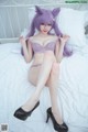 Sally多啦雪 Cosplay Keqing 刻晴 Lingerie Ver. P22 No.52a6ee