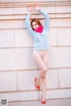 TouTiao 2018-04-09: Model Han Xia Xi (韩 夏 汐) (90 photos) P71 No.35fb36