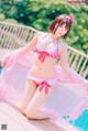[霜月shimo] Megumi Kato 加藤恵 Swimsuit Version P2 No.84d735