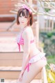 [霜月shimo] Megumi Kato 加藤恵 Swimsuit Version P9 No.80cf36