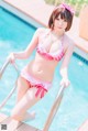 [霜月shimo] Megumi Kato 加藤恵 Swimsuit Version P15 No.8165c2