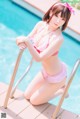 [霜月shimo] Megumi Kato 加藤恵 Swimsuit Version P6 No.bdbc03