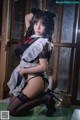 Coser @ 抱走 莫 子 aa - 黑丝 猫咪 小 女仆 (44 photos) P3 No.e028a4