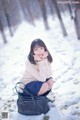 Coser@周叽是可爱兔兔 Vol.028: 雪景JK (15 photos) P13 No.3ab8dc